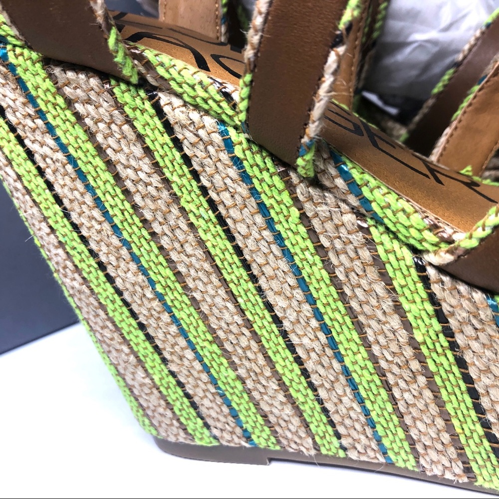 Kelsi Dagger Wedge Sandal. NIB. - Picture 4 of 6